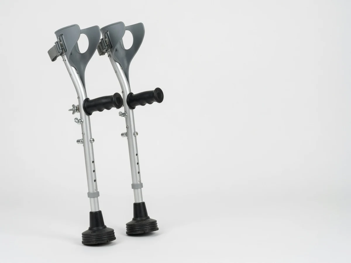 Elbow Crutches Pair Heavy Duty
