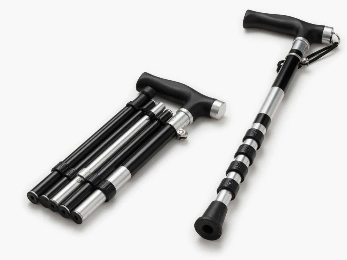 Folding Aluminium Walking Stick