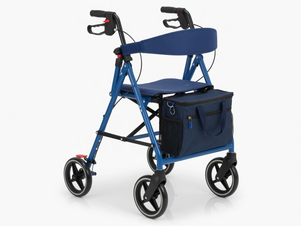 Lightweight Rollator with Bag